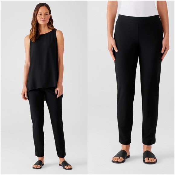 Eileen Fisher Pants - EILEEN FISHER Washable Stretch Crepe Pant